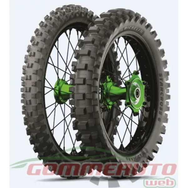 Michelin STARCROSS 6 MEDIUM HARD 110/90 R19 62M M+S
